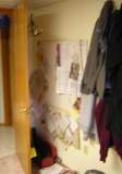 Behind my door